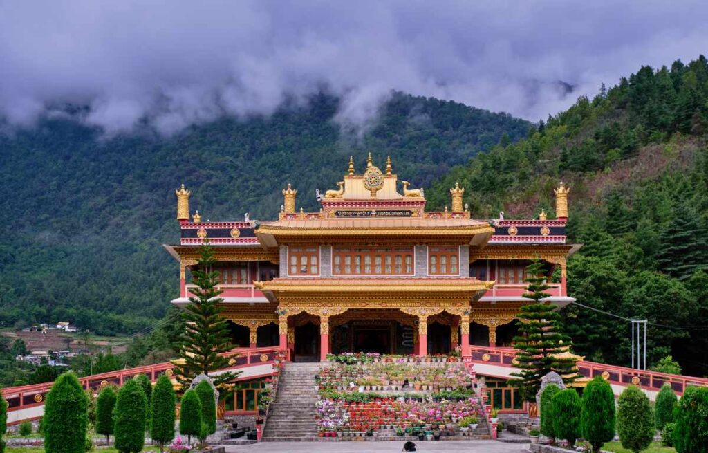 Thupsung Dhargye Ling Monastery in Bomdila Arunachal Pradesh
